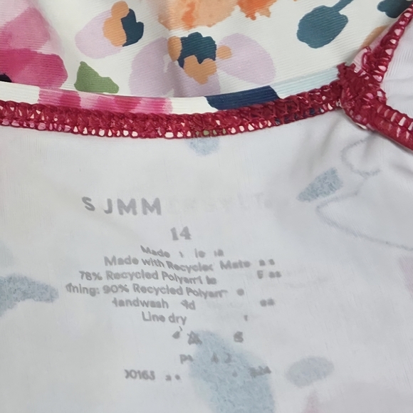 Summersalt x L.L. Bean The Ruffle Backflip One Piece Swimsuit Size 14 - Picture 7 of 9